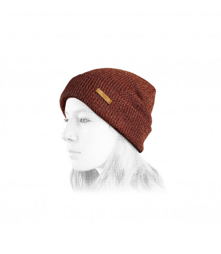 Barts brown cuffed beanie Barts